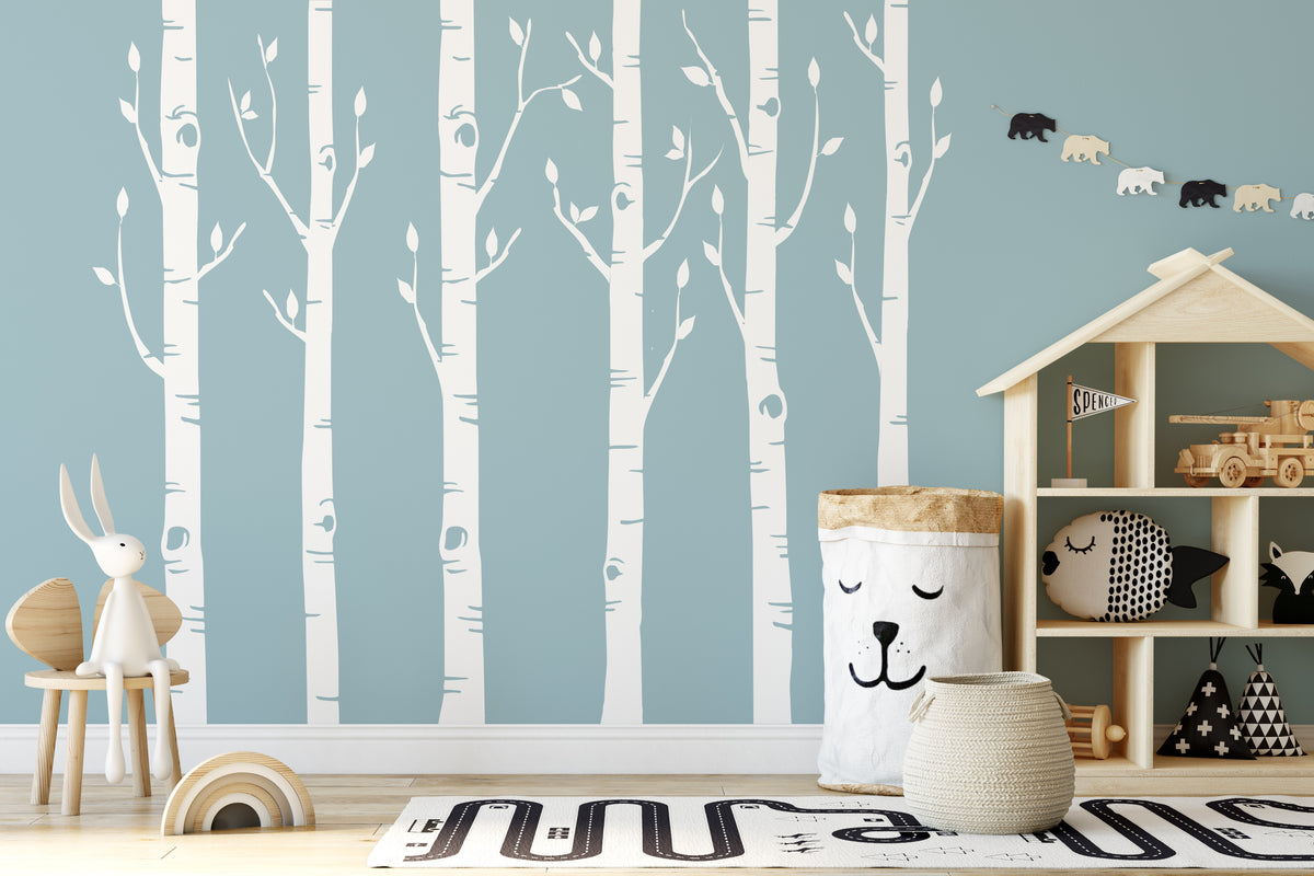 Forest and Woodland Nursery Decor  Removable and Reusable Decals –  NurseryDecals4You